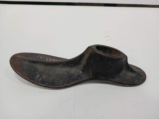 Vintage Cobbler Cast Iron Shoe Form Mold image number 3