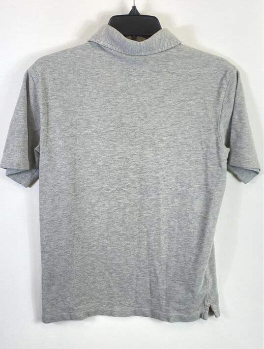 Burberry Men Gray Polo Shirt XS image number 2