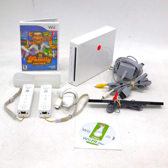 Nintendo Wii w/ 2 Games Family Game Show image number 1