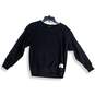 Calvin Klein Jeans Womens Black Long Sleeve Crew Neck Pullover Sweatshirt Sz XS image number 1