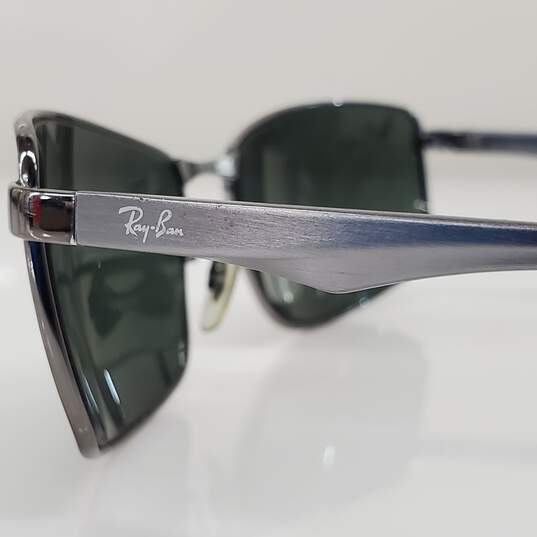 Ray-Ban RB3498 Square Matte Gunmetal Sunglasses image number 2