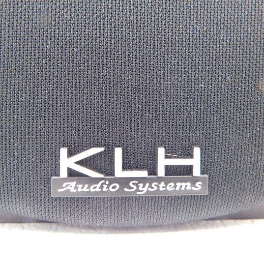 KLH Audio Systems Brand L853B Model Black Bookshelf Speakers (Set of 2) image number 6