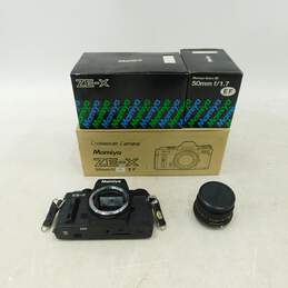 Mamiya ZE-X 35mm SLR Film Camera w/ 50mm Lens IOB