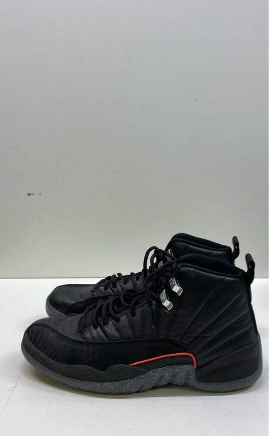 Jordan 12 Utility Grind Black Athletic Shoes Men's Size 7.5 image number 1