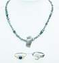 Or Paz & Artisan 925 Pearl & CZ Jewelry 19.9g image number 1