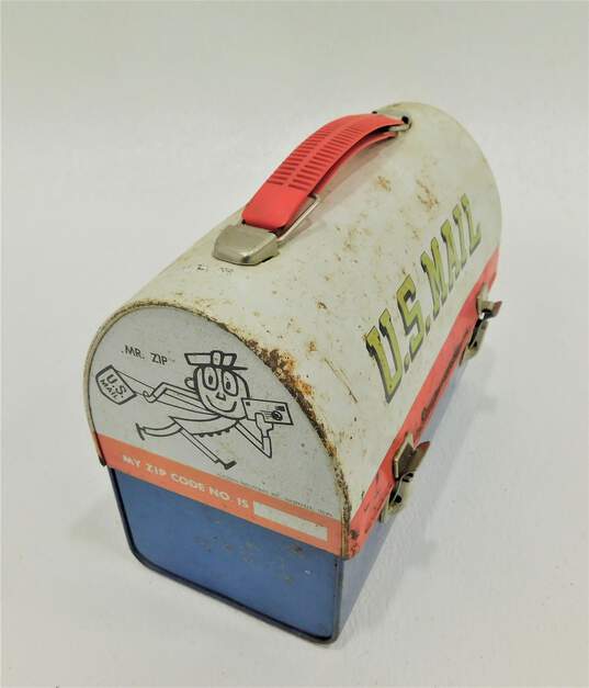 VNTG Unbranded U. S. Mail Metal Lunch Box image number 2