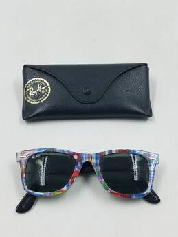 Ray-Ban Wayfarer Series 10 Plaid Printed Sunglasses