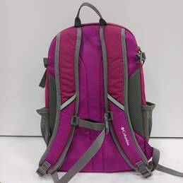 Columbia Gray & Purple Backpack alternative image