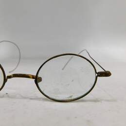 Antique Vintage SPA Wire Rim Eyeglasses Spectacles w/Case alternative image
