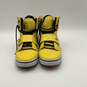 Mens Atlas 1G-1500-11 Yellow Black Round Toe Lace-Up Sneaker Shoes Size 11 image number 1