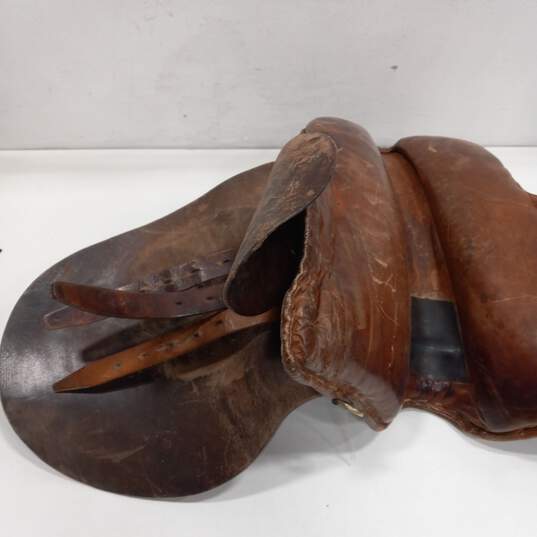 Unbranded Leather English Saddle image number 4
