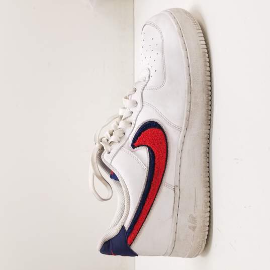 Road house Semicircle apparatus Buy the Nike Air Force 1 07 LV8 Chenille Swoosh men shoe size 10.5 |  GoodwillFinds