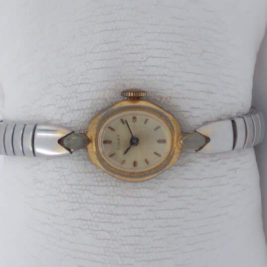 FOR PARTS OR REPAIR Vintage Timex Wind Up Watch NOT RUNNING image number 2