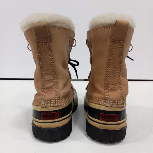 Sorel Caribou Winter Snow Boots Men's Size 10 image number 4