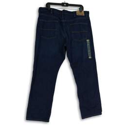 NWT L.L. Bean Mens Blue Denim 5-Pocket Design Straight Leg Jeans Size 38X29 alternative image
