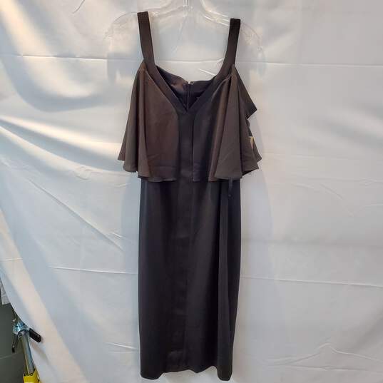 Maggy London Long Black Sleeveless Dress NWT Women's Size 16 image number 1