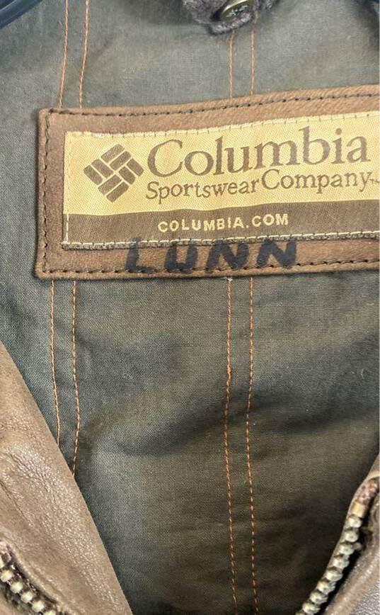 Columbia Brown Jacket - Size Medium image number 3
