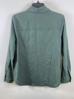 Pendleton Men Olive Green Wool Button Up Shirt M alternative image