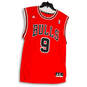 Mens Red NBA Chicago Bulls Luol Deng #9 Basketball Jersey Size Medium image number 1