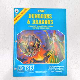 1980 TSR Dungeons And Dragons D And D Expert Rulebook 2 First Printing
