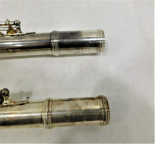 Armstrong Brand Model 102 Flutes w/ Cases (Set of 2) image number 2