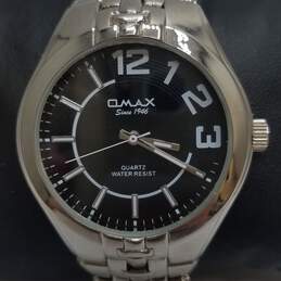 Omax by Invicta 38mm Case Classic Men's Stainless Steel Quartz Watch alternative image