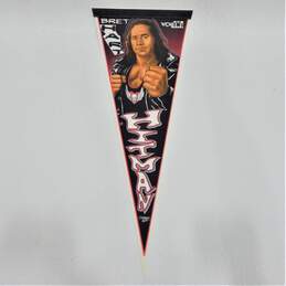 WCW/NWO Bret Hitman Hart Wrestling Pennant Flag