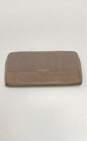 Ted Baker Brown Leather and Canvas Wallet image number 1