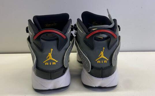 Nike Air Jordan 6 Rings Light Graphite Sneakers 323419-022 Size 6Y/7.5W image number 4