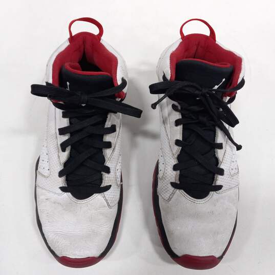 Nike Men's Jordan Lift Off White Black Gym Red Shoes Size 10 image number 3