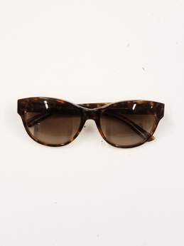 DKNY Tortoise Shell Brown Browline Sunglasses