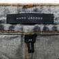 AUTHENTICATED Marc Jacobs Gray Acid Wash Embellished Jean Mini Skirt Size 26 image number 3