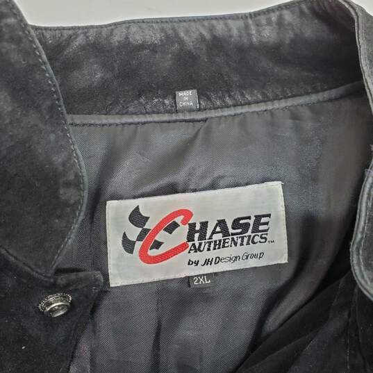Chase Authentics JH Design NASCAR Dupont Jeff Gordon Button Up Jacket Size 2XL image number 3