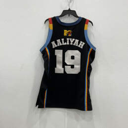 Womens Black Brick Layer Aaliyah #19 MTV Rock Basketball Jersey Size XL alternative image