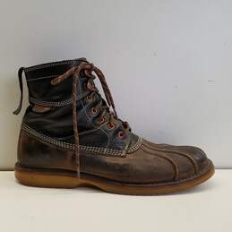 Wolverine W08799 Leather Lace Up Ankle Work Boots Men's Size 10 M
