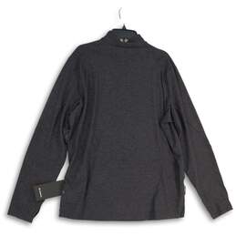 NWT Lululemon Womens Gray Long Sleeve 1/4 Zip Pullover Jacket Size XXL alternative image
