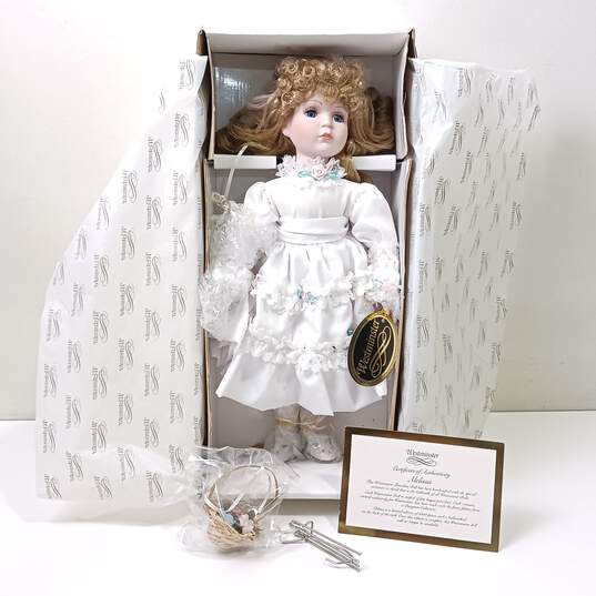 Westminster Porcelain Doll in Open Box image number 1