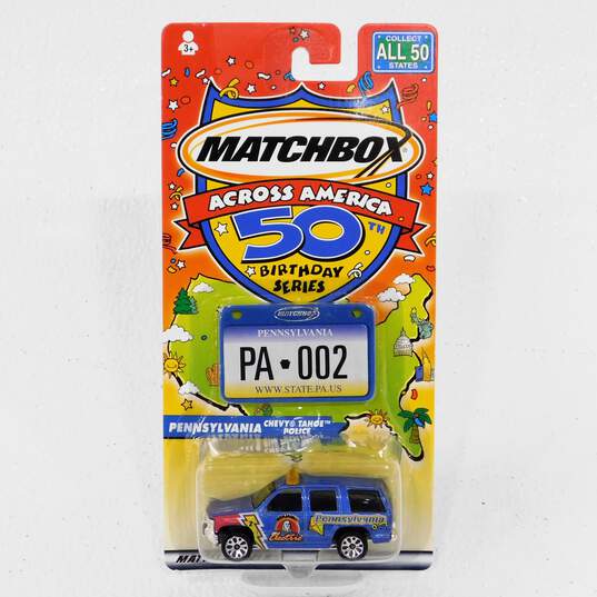 Lot of 3 Matchbox Across America 50th Birthday Series PA. AZ & OK image number 3