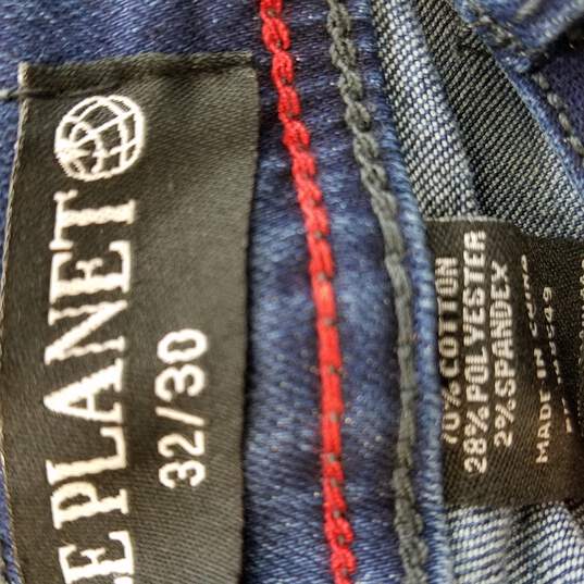 Free Planet Men Blue Jeans 32 NWT image number 3