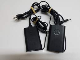 Lot of two Dell Laptop Power Adapters 65W