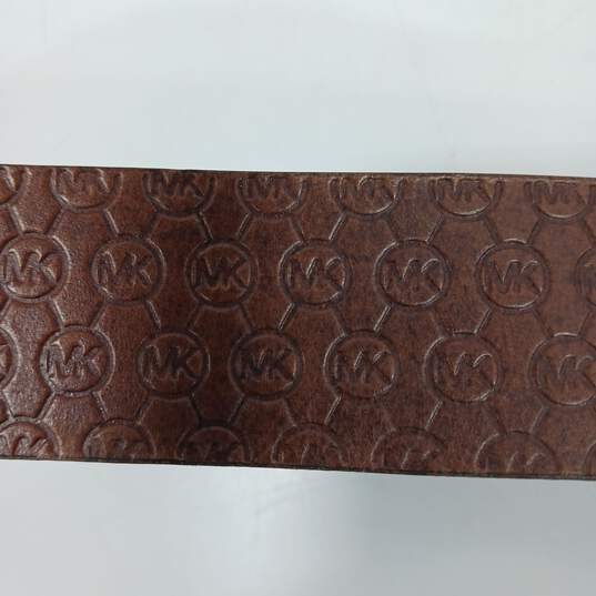 Michael Kors Women's Leather Belt Size XL image number 5