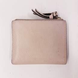 Kate Spade Pebbled Leather Bifold with Coin Pockets Beige alternative image