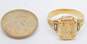 10K Gold Vintage Highschool Class Ring 4.3g image number 6