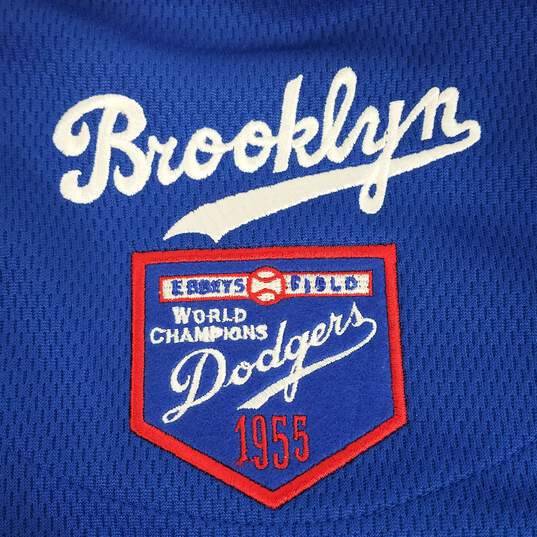 Cooperstown Collection Men's Brooklyn Dodgers Jersey Sweater Sz. 3XL (NWT) image number 8