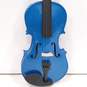 Blue Violin In Case w/ Accessories image number 5