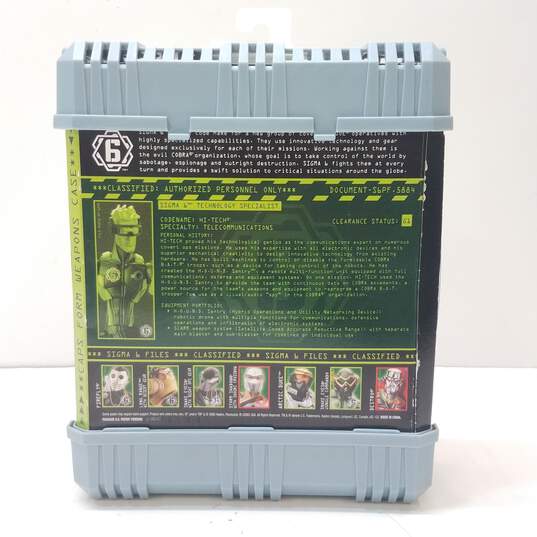 2005 Hasbro G.I. Joe Sigma 6 (HI-TECH) Action Figure (Sealed) image number 4
