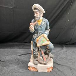Sea Captain 15" Ceramic Sculpture