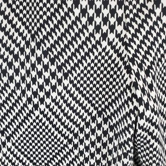 Chico's Women Black & White Houndstooth Trouser Sz 8 NWT image number 3