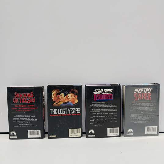 Bundle of 4 Assorted Star Trek Novels image number 2