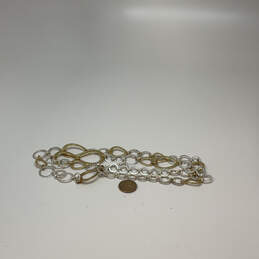 Designer Stella & Dot Two-Tone Fashionable Tricia Link Chain Necklace alternative image